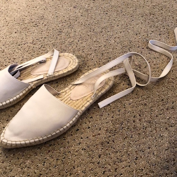 Raye tie up espadrille sandals - Picture 2 of 3